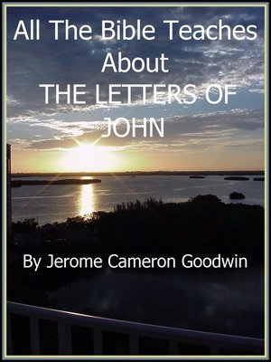 cover image of JOHN, THE LETTERS OF